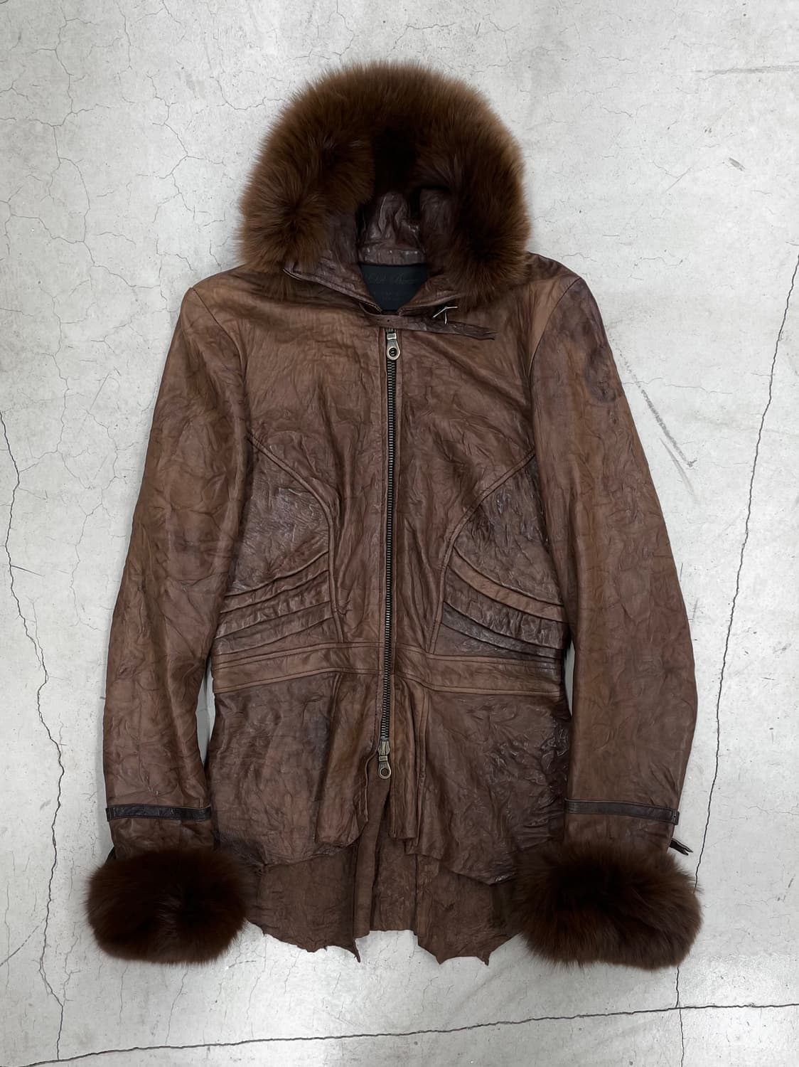 Michel Berandi FW06 Lamb Leahter Fox Fur 상품이미지1