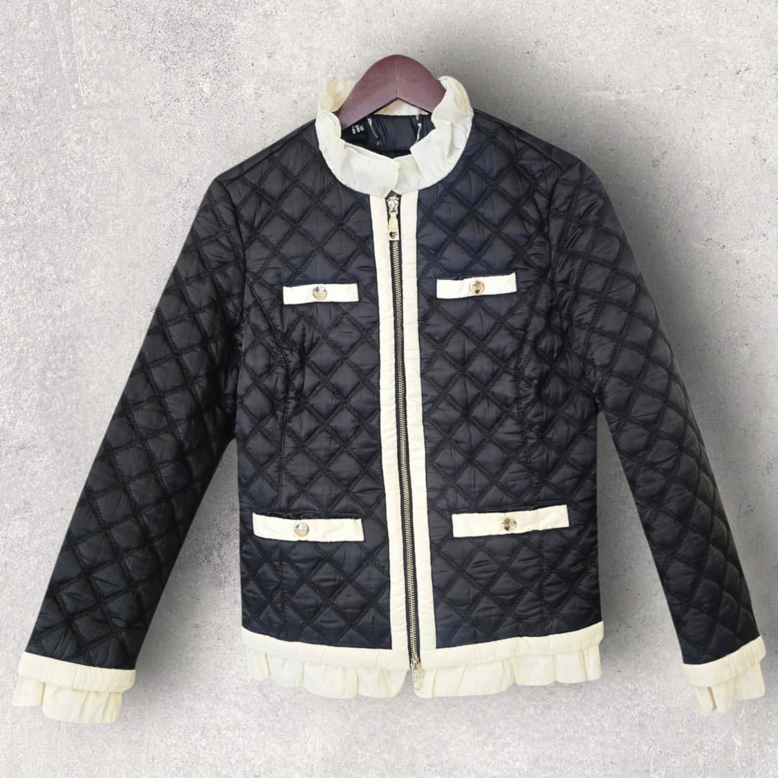 블랙퀼팅자켓 상품이미지7