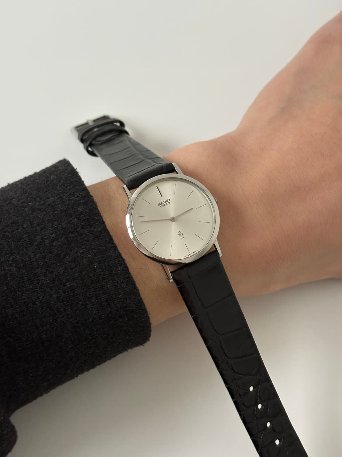 1970s Sunburst Dial Silver Quartz 상품이미지9