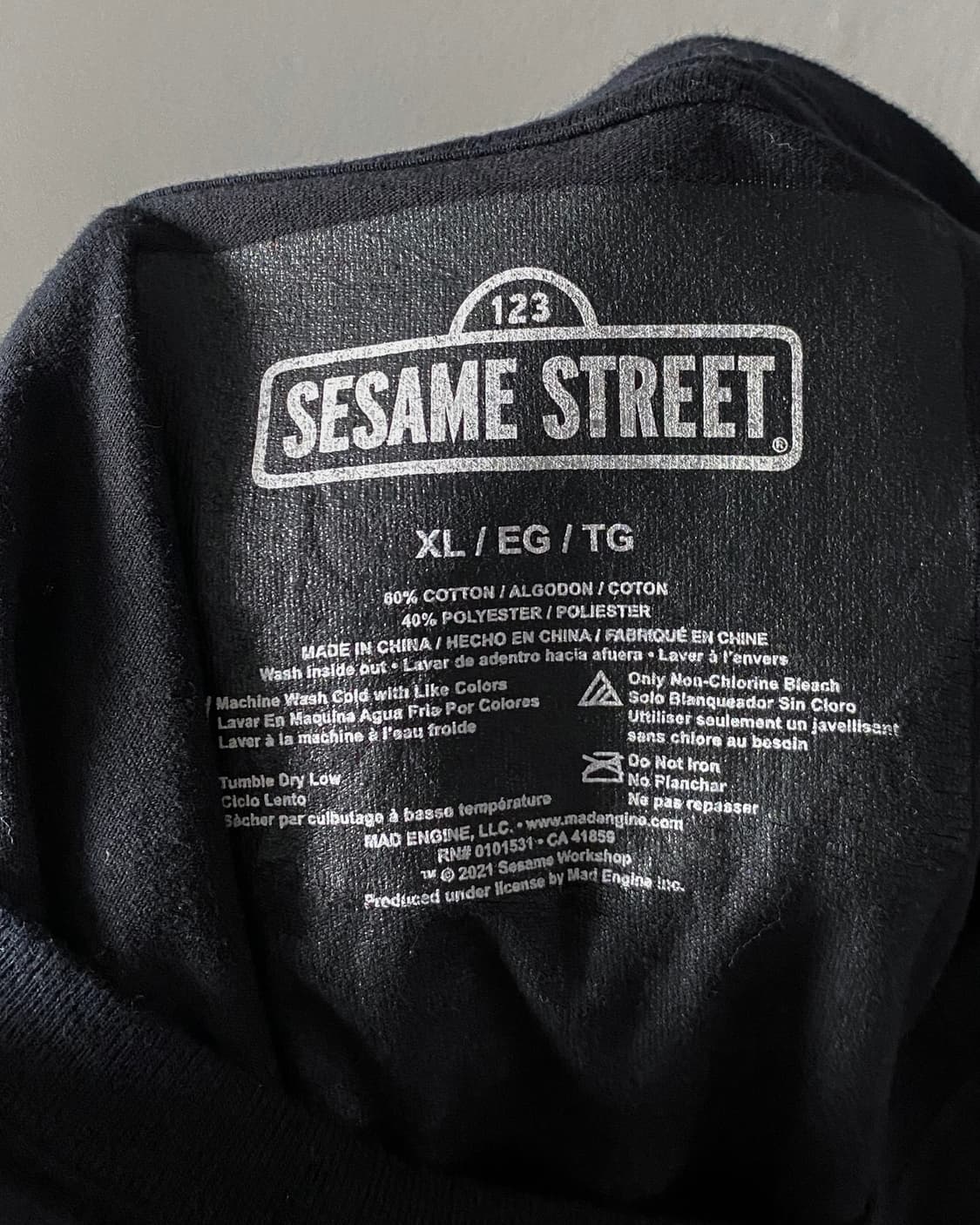 SESAME STREET 쿠키 몬스터 롱슬리브 상품이미지10