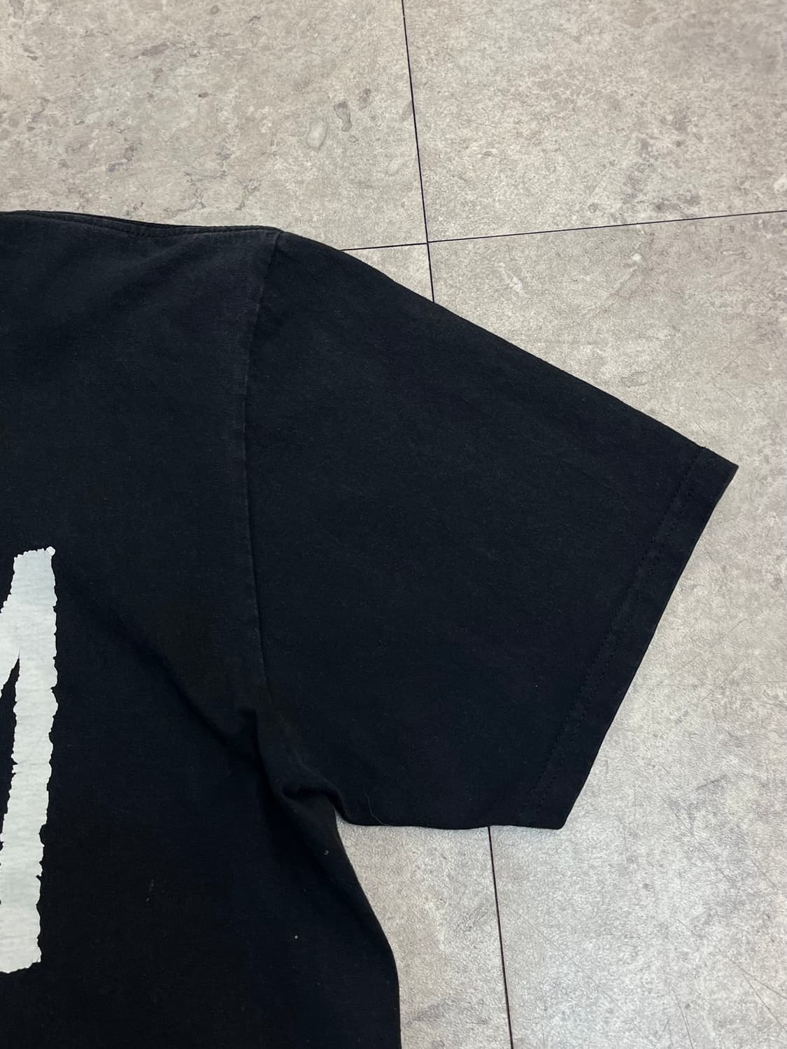 스투시 투어 반팔티 블랙 L #csz2661 상품이미지7