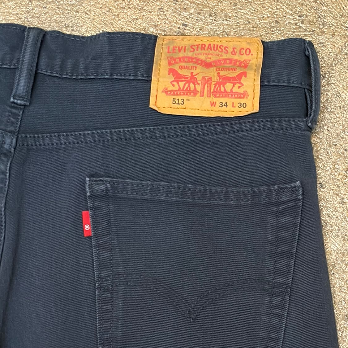 00s 미국 빈티지 리바이스 513 블랙진 청바지 상품이미지7