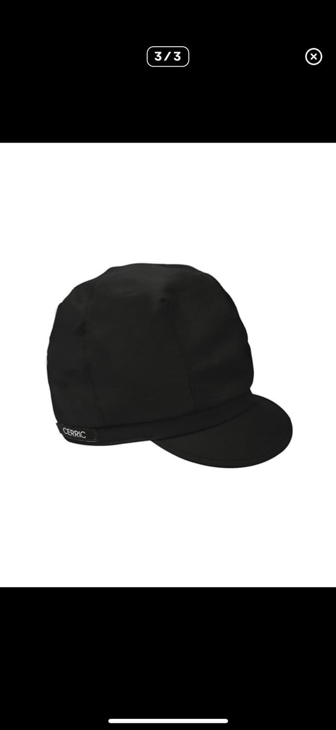 cerric casquette cap 블랙 상품이미지3