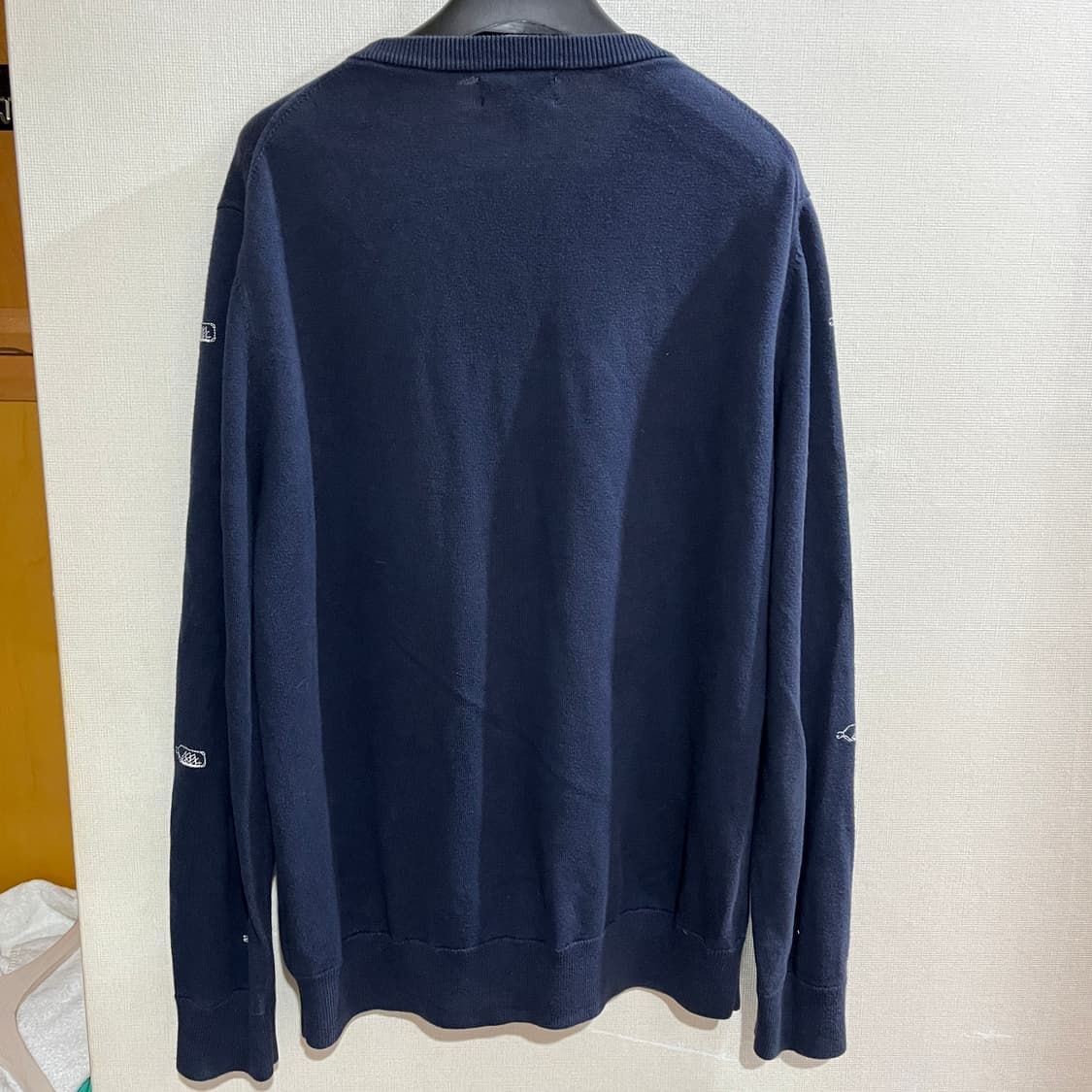 (M) 브룩스브라더스 코튼 자수 니트 상품이미지2