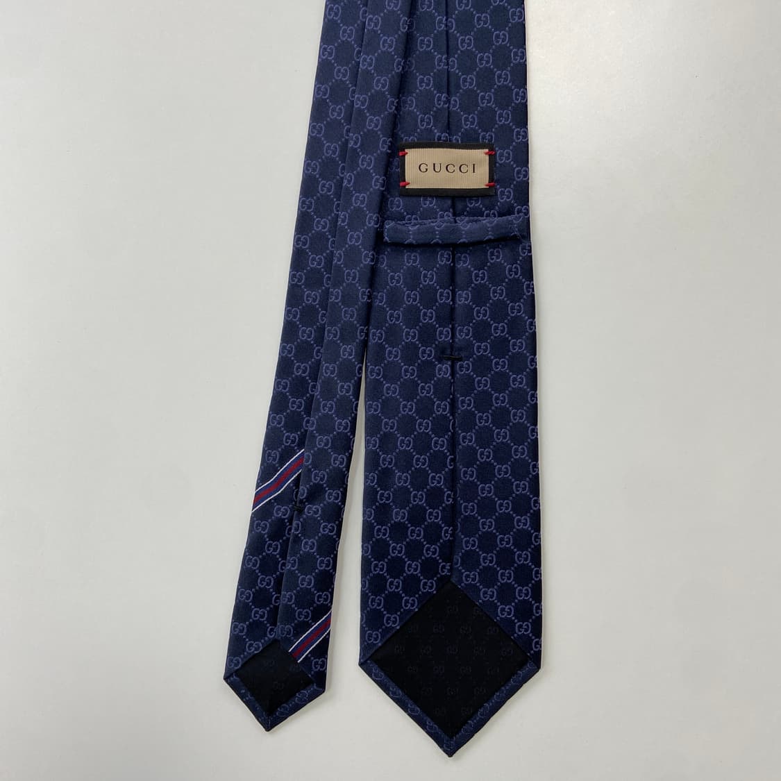 신형라벨 구찌(GUCCI) 모노그램 명품 정품 넥타이 상품이미지2