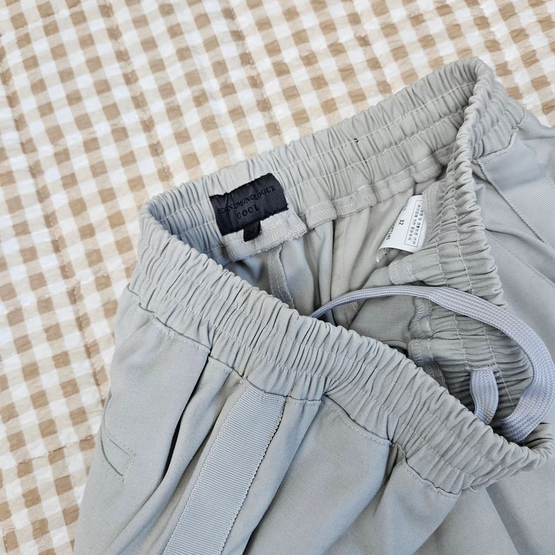 세컨모놀로그 밴딩 조거팬츠 남자32~33 상품이미지2