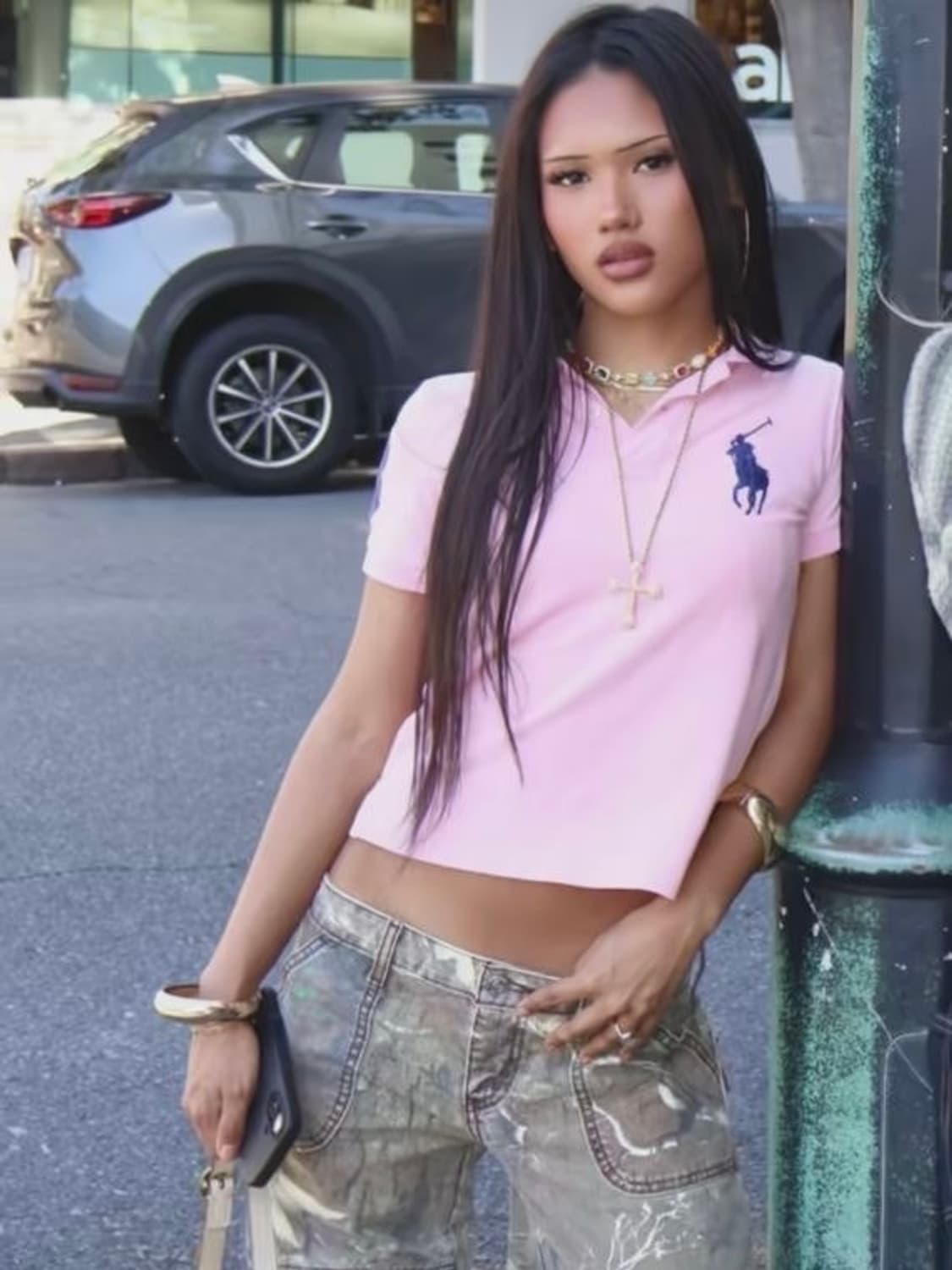 폴로 랄프로렌 롱슬리브 카라티 상품이미지1