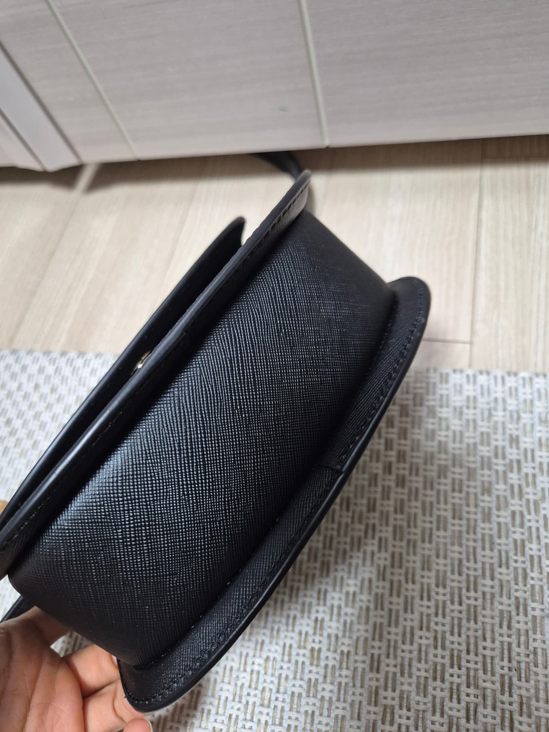 (정품) A.P.C 아페쎄 제네바 사피아노 미니백 블랙 상품이미지9