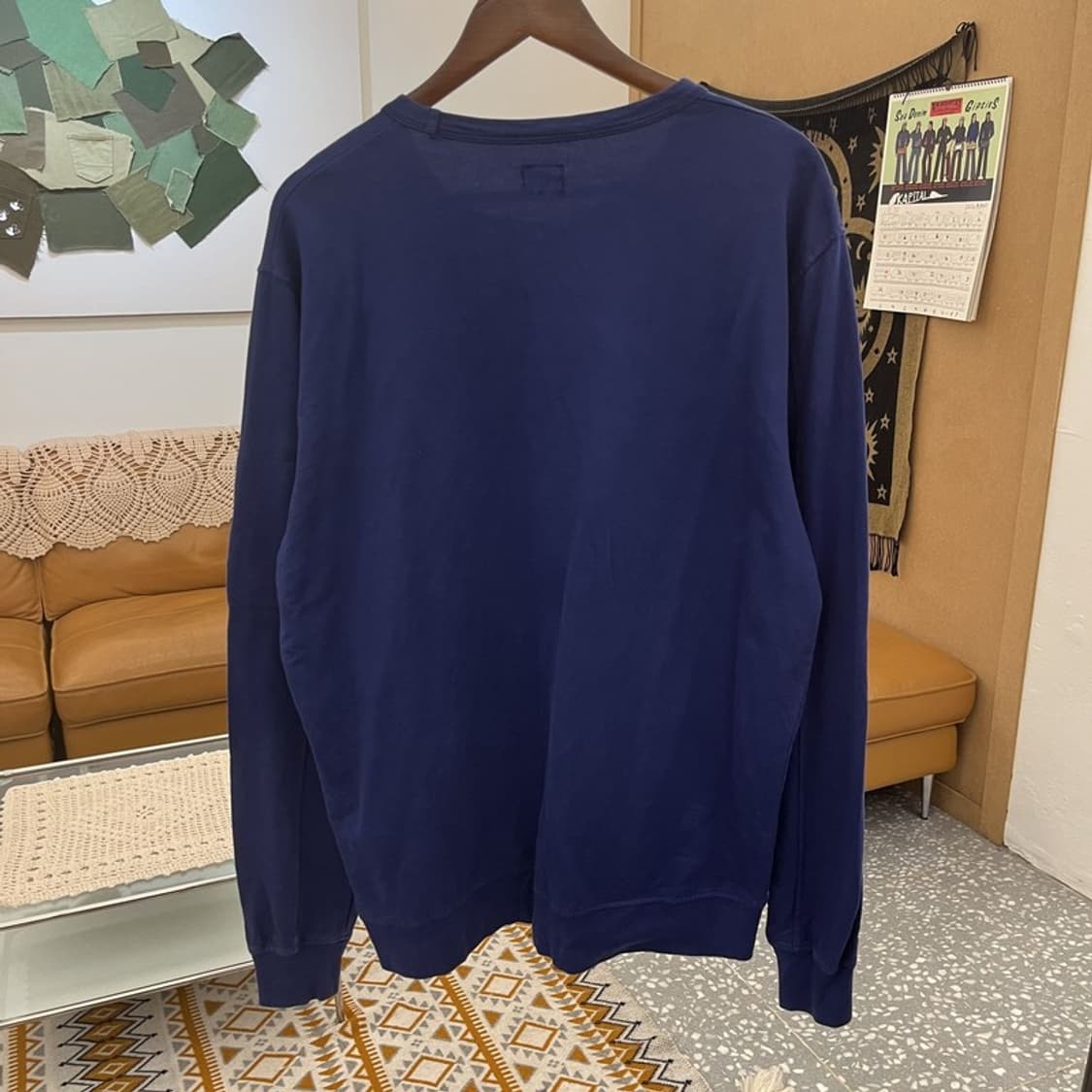 씨피컴퍼니 빈티지 레트로 렌즈와펜 맨투맨 110 C10991 상품이미지4