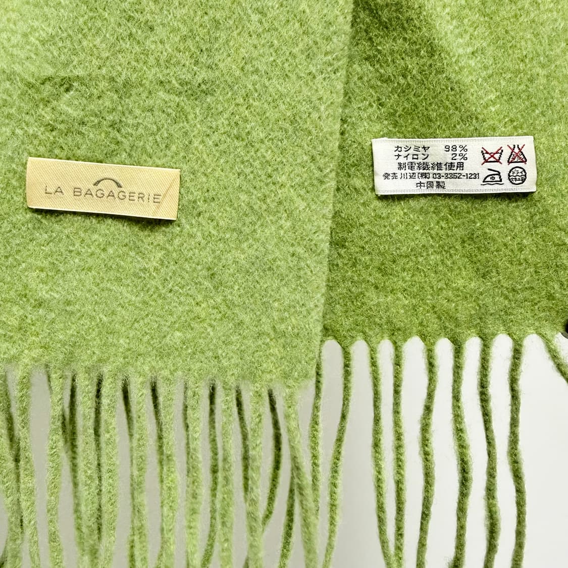 [캐시미어 98%] 올리브그린 대형 숄 목도리 머플러 상품이미지2