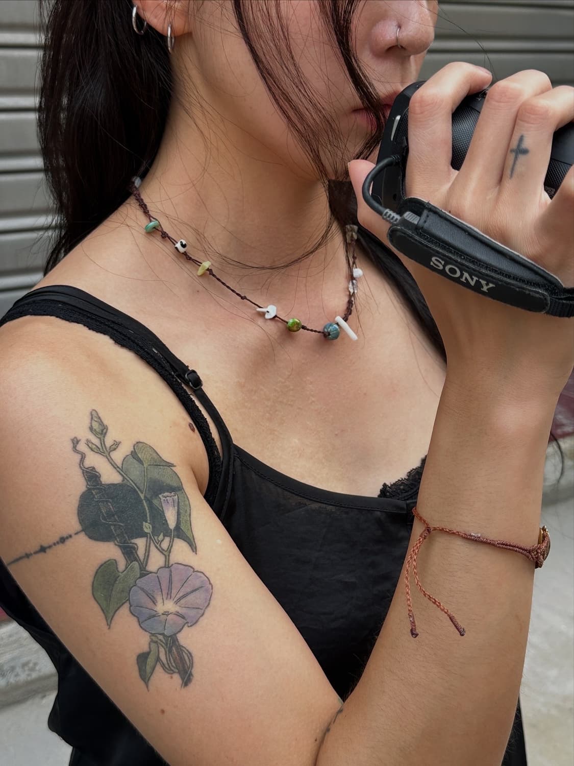 빈티지 핸드메이드 비즈 목걸이 earth neckless🌎 상품이미지3