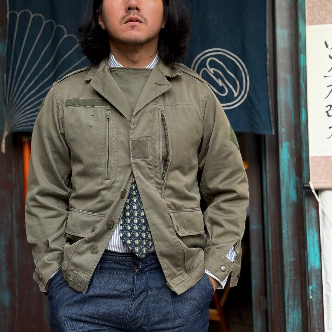 80‘s 프랑스군 F2 컴뱃자켓 88C 상품이미지7