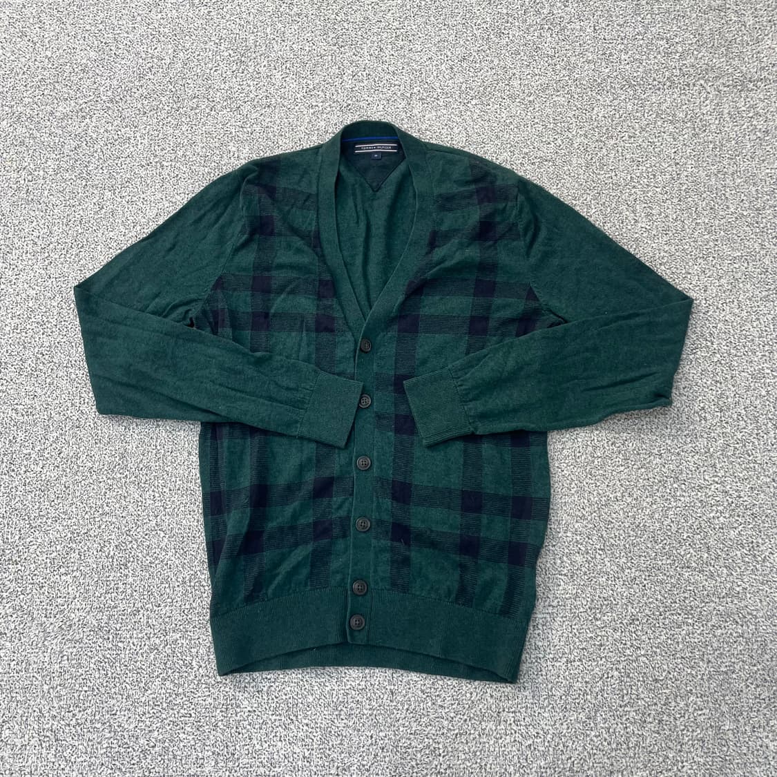 M 타미힐피거 브이넥 버튼 가디건 0303S1 상품이미지1