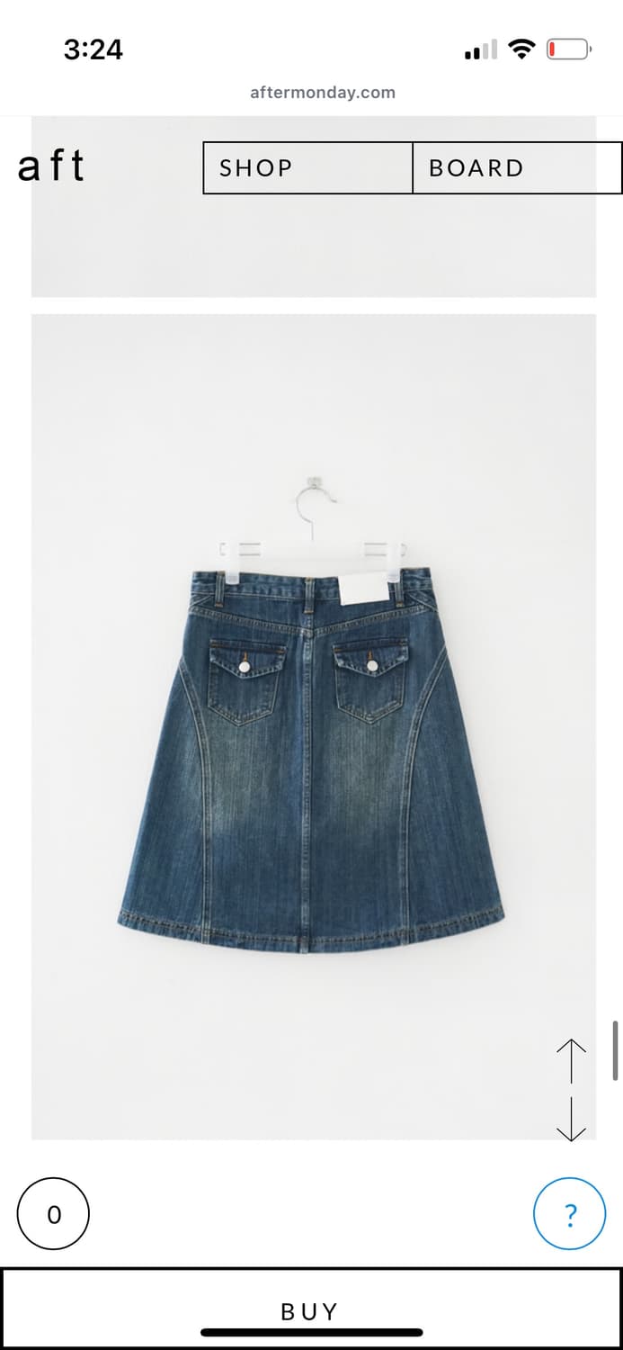 에프터먼데이 데님스커트 상품이미지4