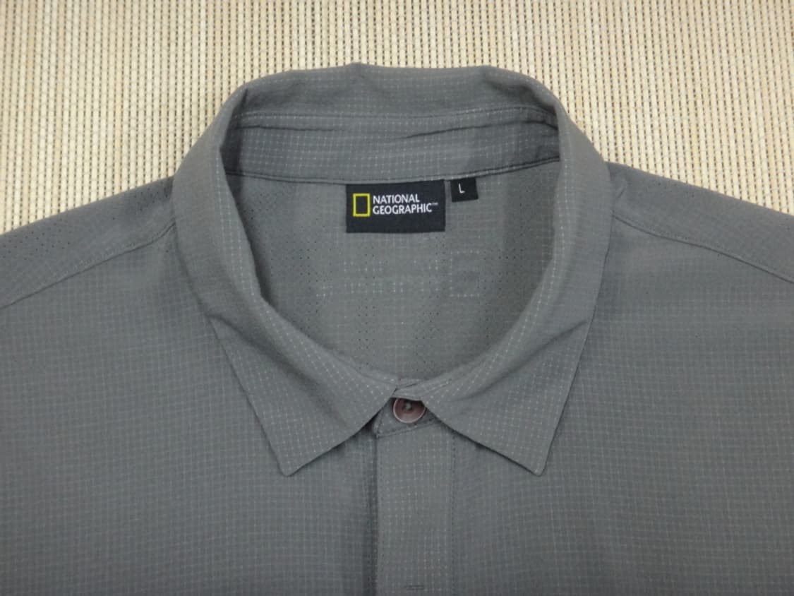 (100) 내셔널지오그래픽 솔리드 에어닷 카라 반팔티 상품이미지7