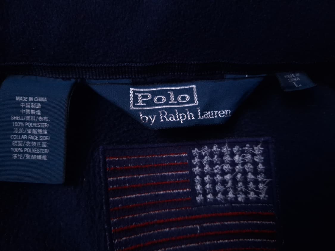 오리지날 랄프로렌폴로 빅포니 USA 폴라텍 성조기 후리스 자켓 상품이미지3