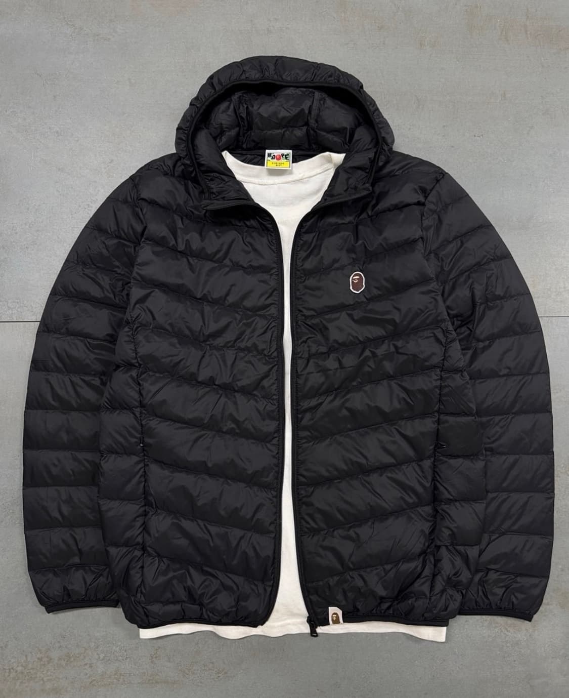 베이프 블랙 경량패딩  상품이미지1