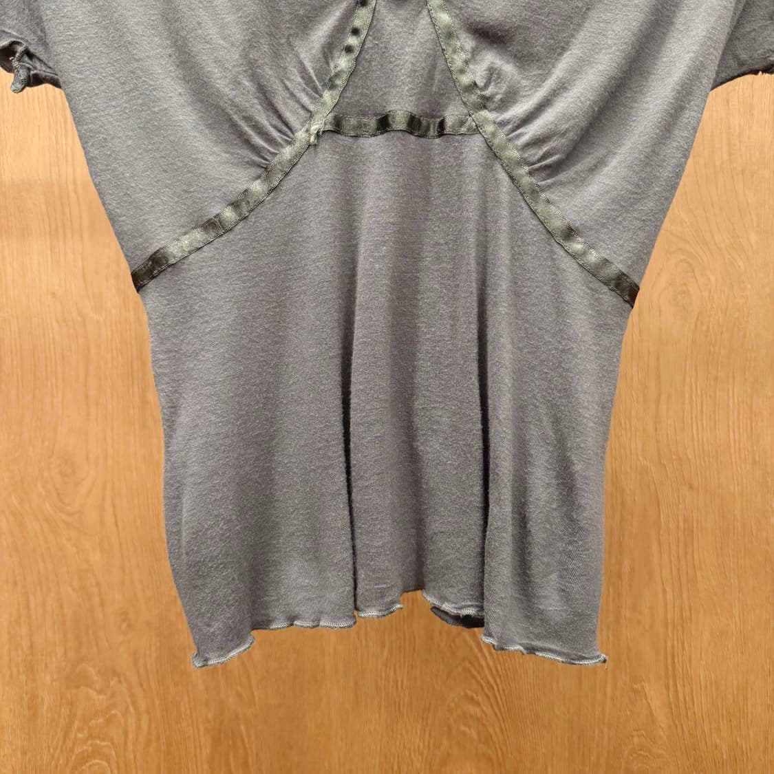 씨 바이 끌로에 로고 프린팅 반팔 티셔츠 퍼프소매 캐주얼 오렌지 상품이미지5