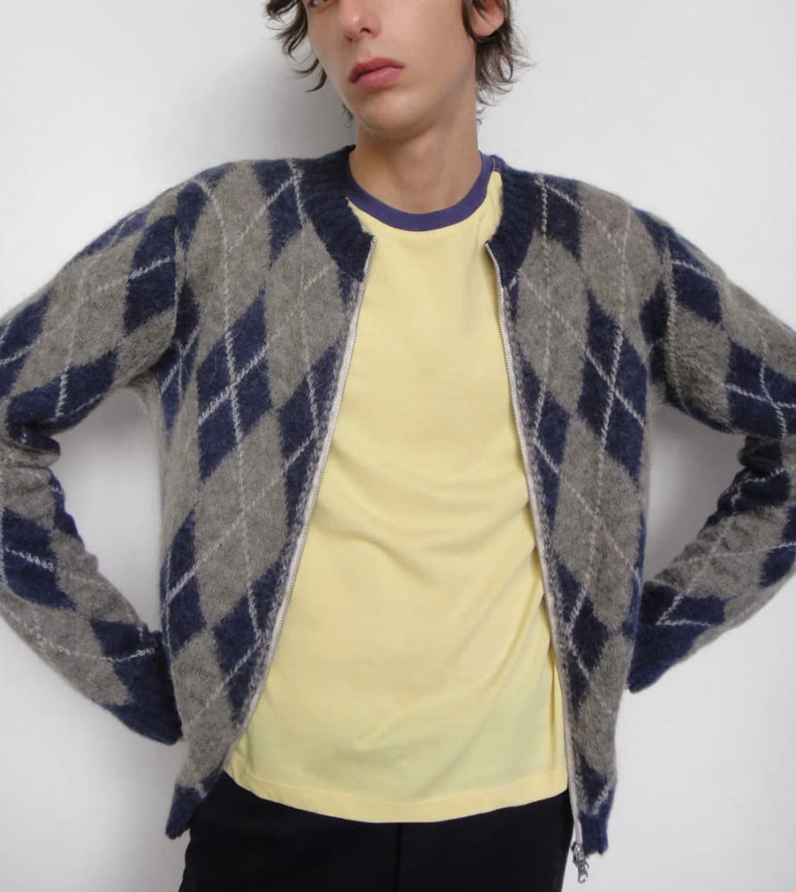 [S] 기마구아스 앨리스 니트 집업 상품이미지3