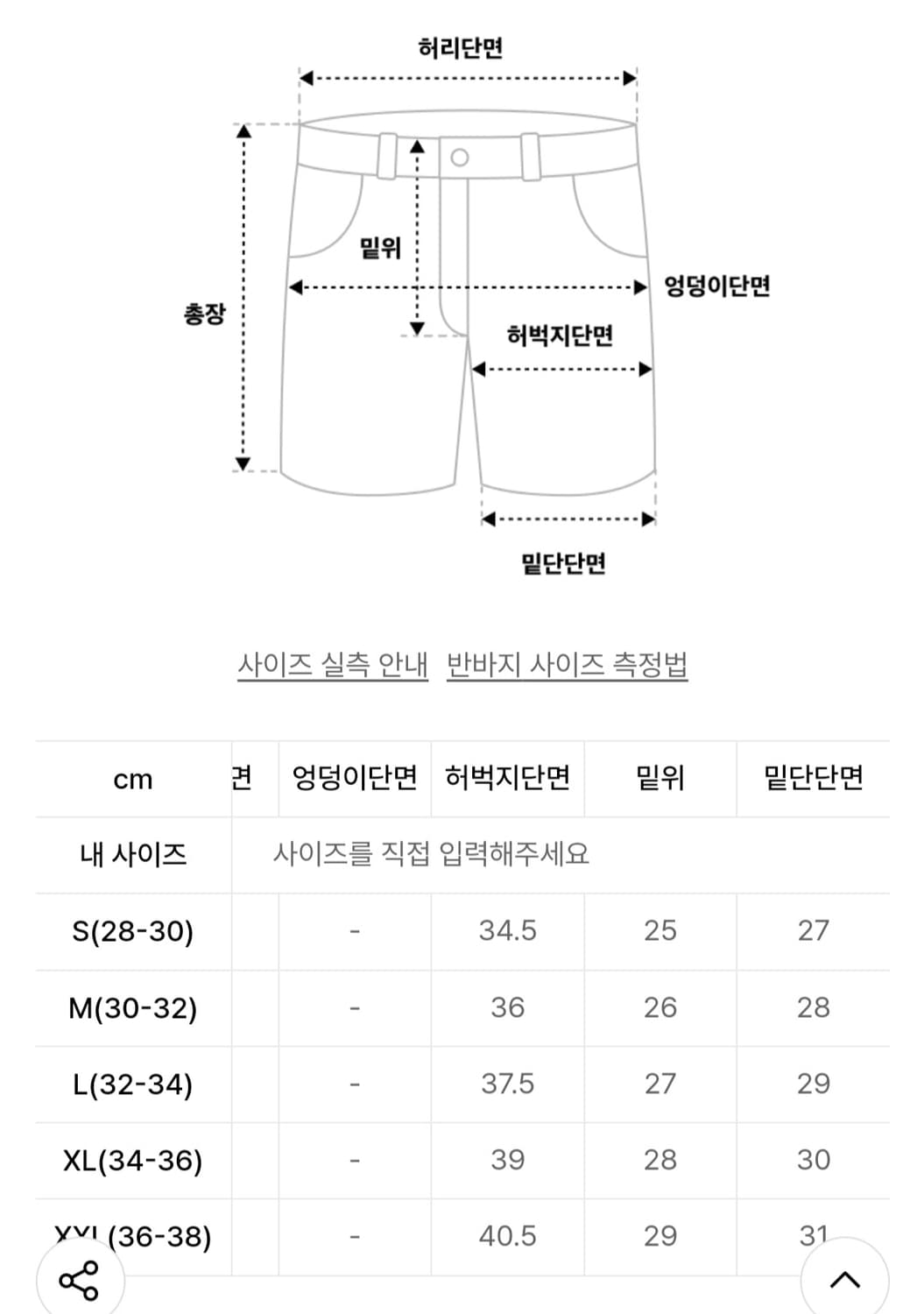 GRAMICCI 그라미치 반바지 네이비/블루 상품이미지5