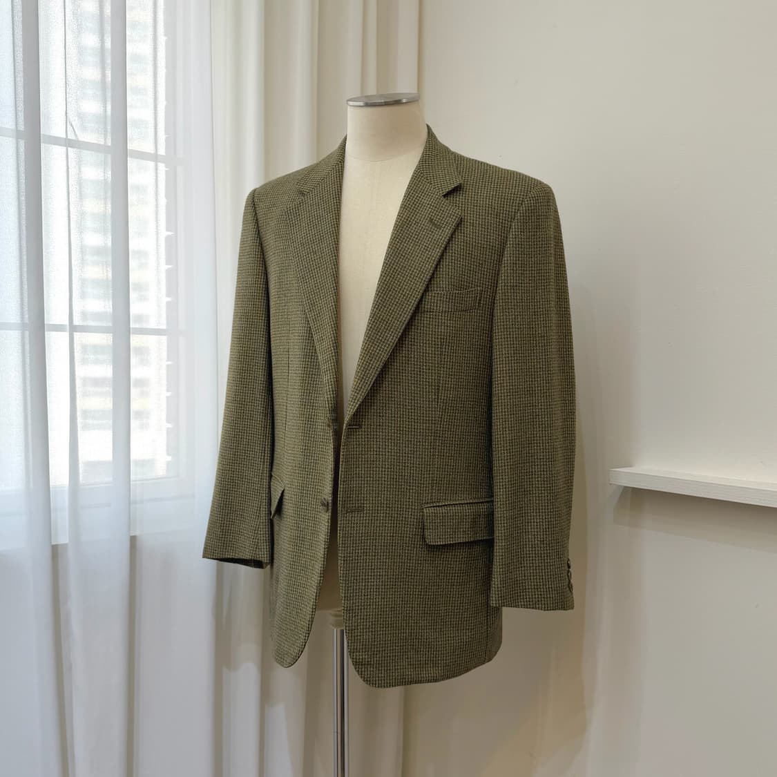 VENETO by PLUM 체크 트위드 자켓 상품이미지1