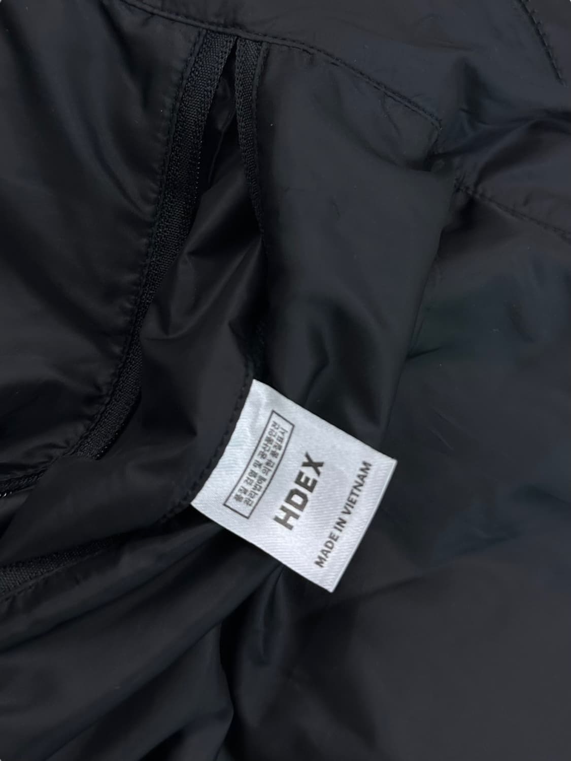 HDEX 덕다운 패딩 블랙 (M~L) 상품이미지8