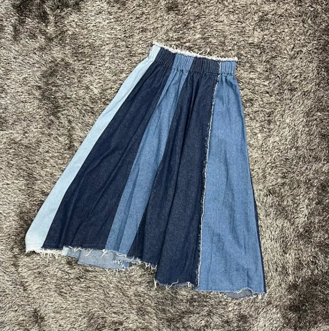 일본 빈티지 니코앤드 여성 롱 청스커트 (3) 상품이미지1