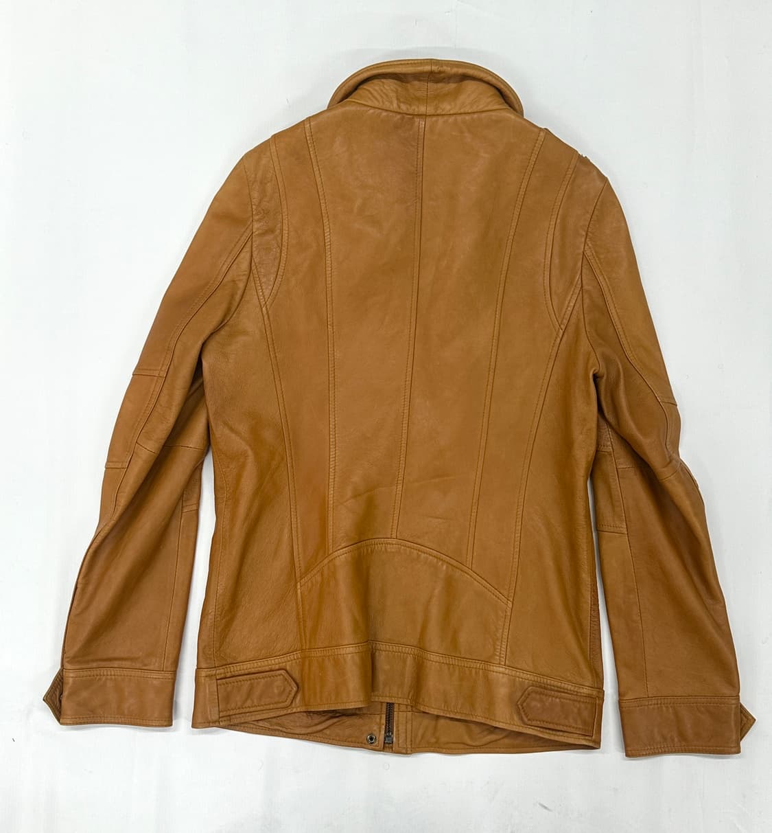 Beyond Closet 카멜 브라운 램스킨 100% 레더 가죽자켓  상품이미지3