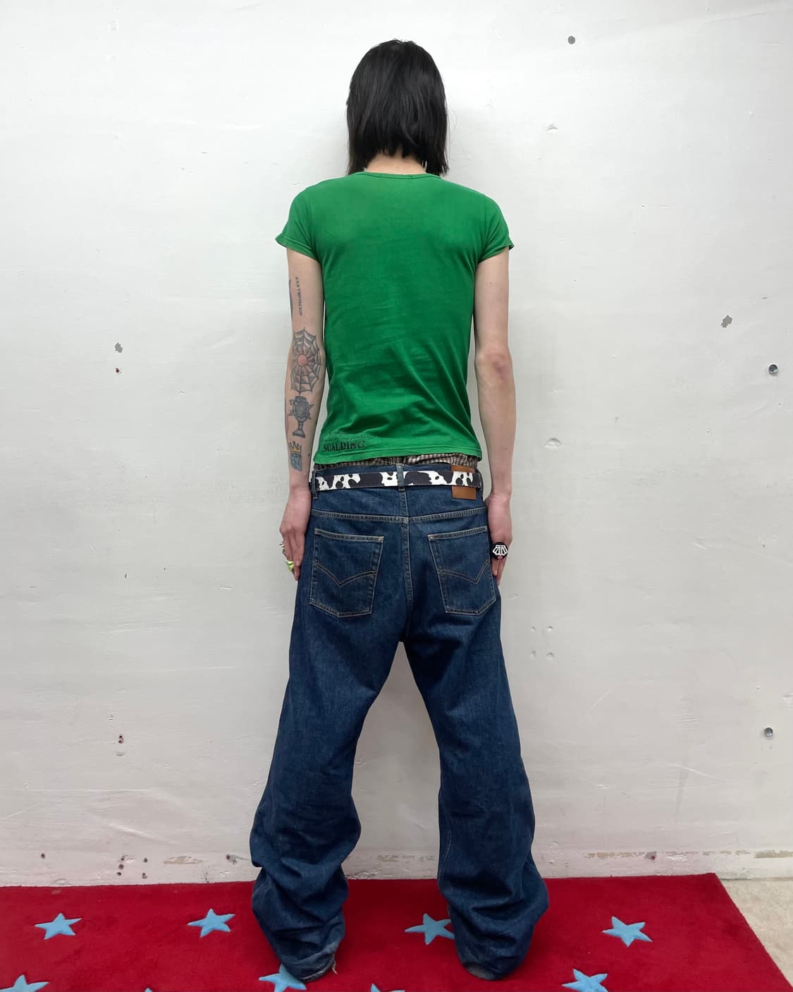 Big Skull Green T-Shirt 상품이미지3