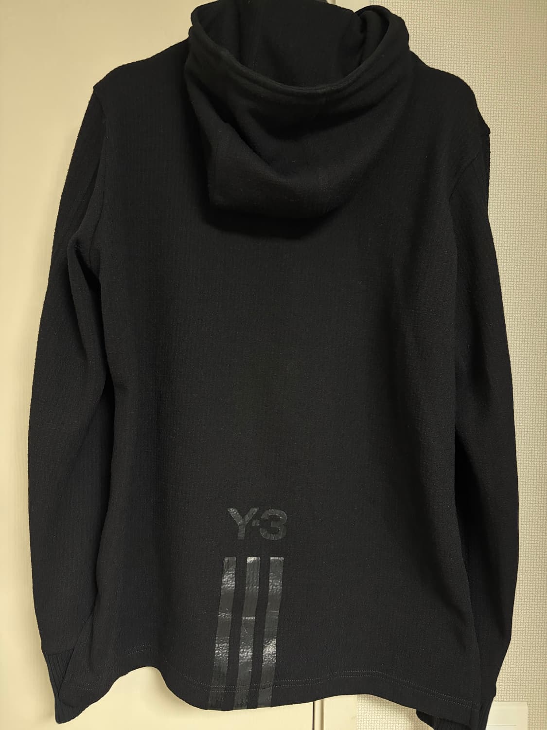 Y-3 비대칭 후드 집업 상품이미지2