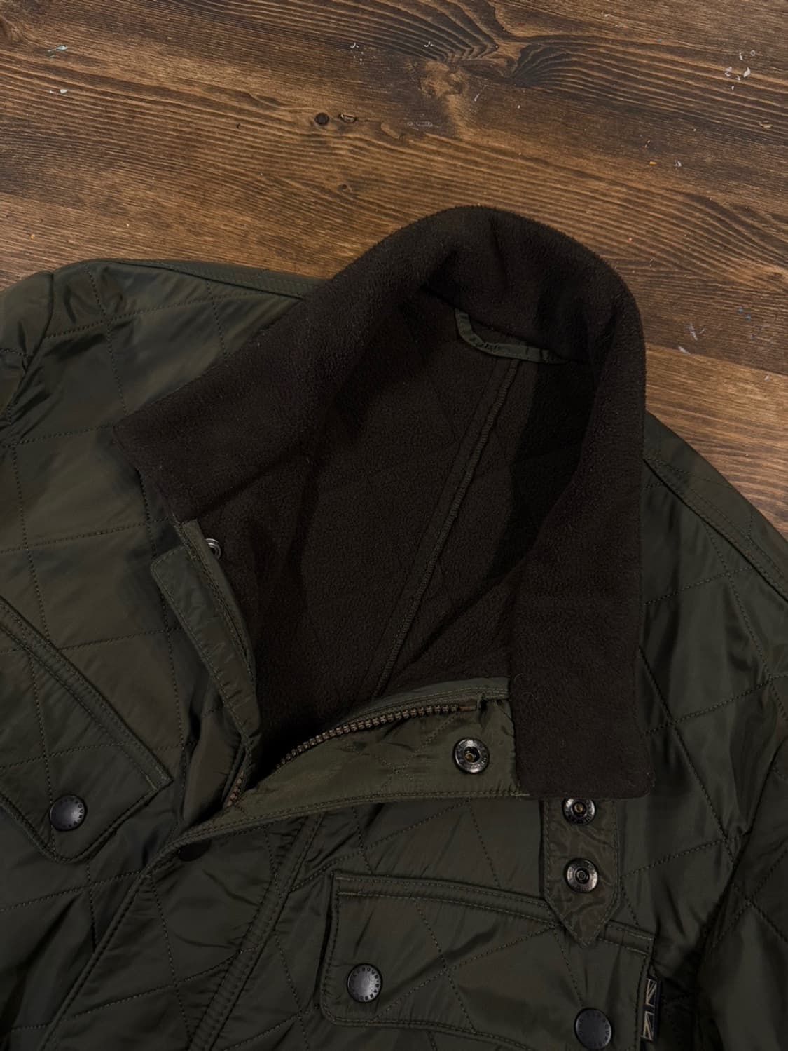 바버 인터내셔널 퀼팅자켓 남성100 상품이미지6