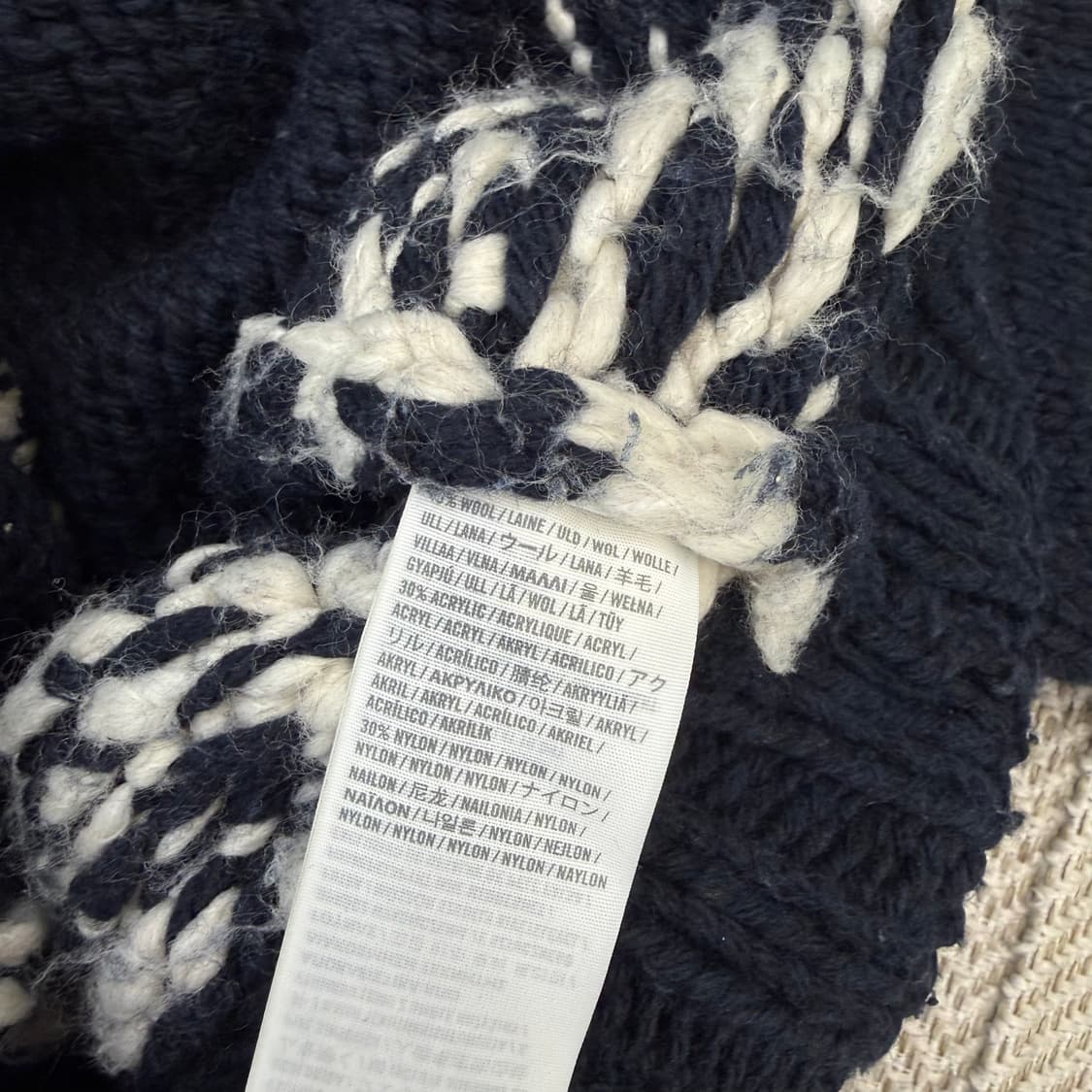 아베크롬비 코위찬 니트 가디건 r2365 상품이미지6