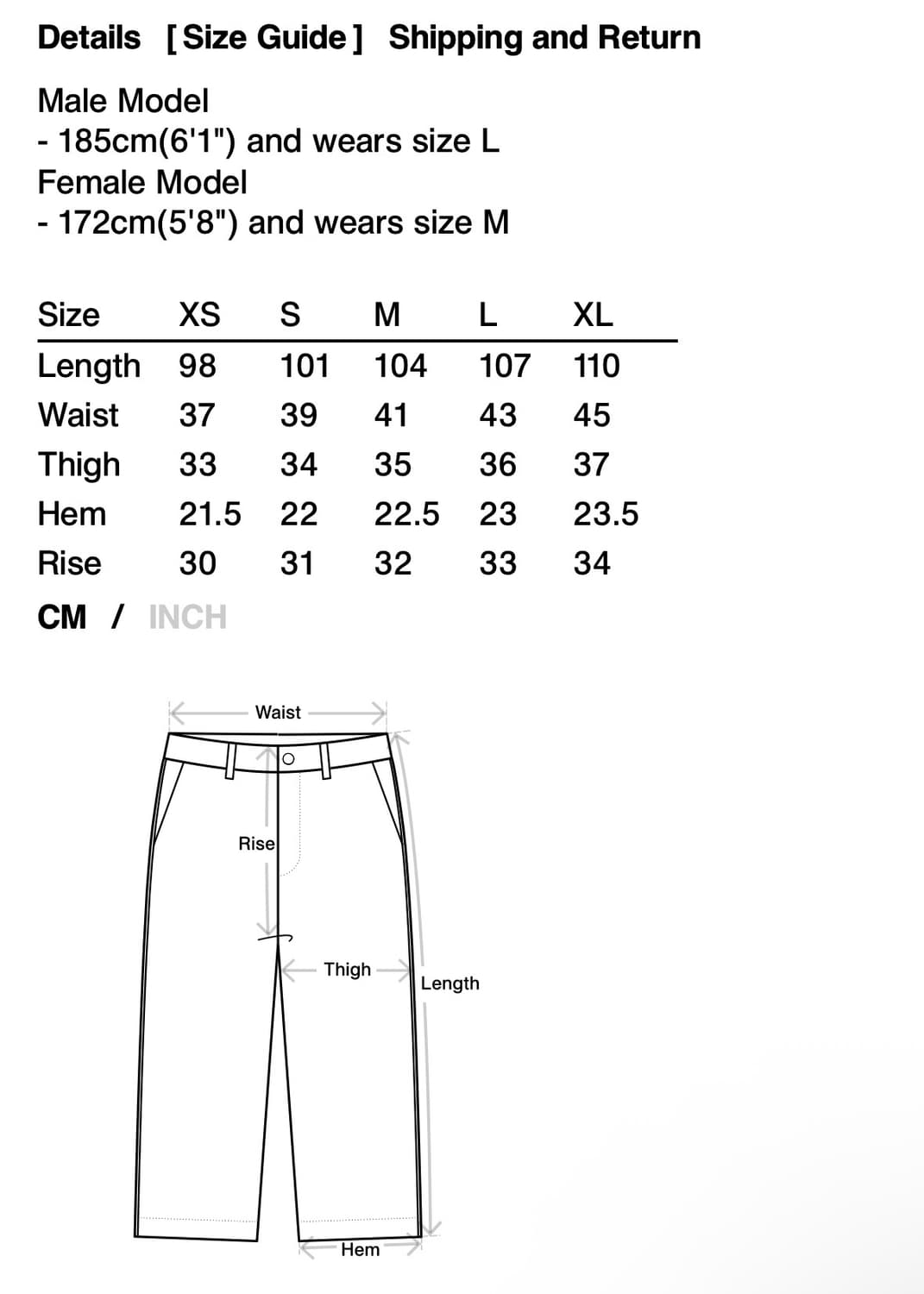 디스이즈네버댓) Relaxed Jeans One Wash M 상품이미지5