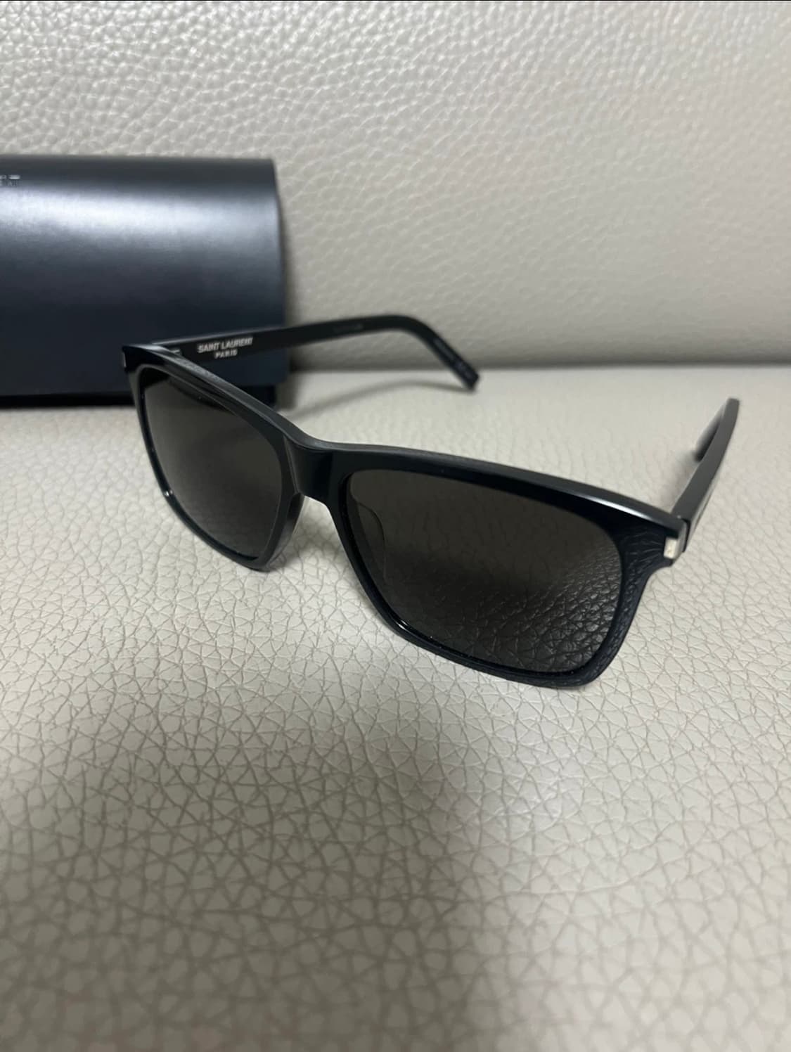 정품 생로랑 SL 339 001 블랙 선글라스 상품이미지2