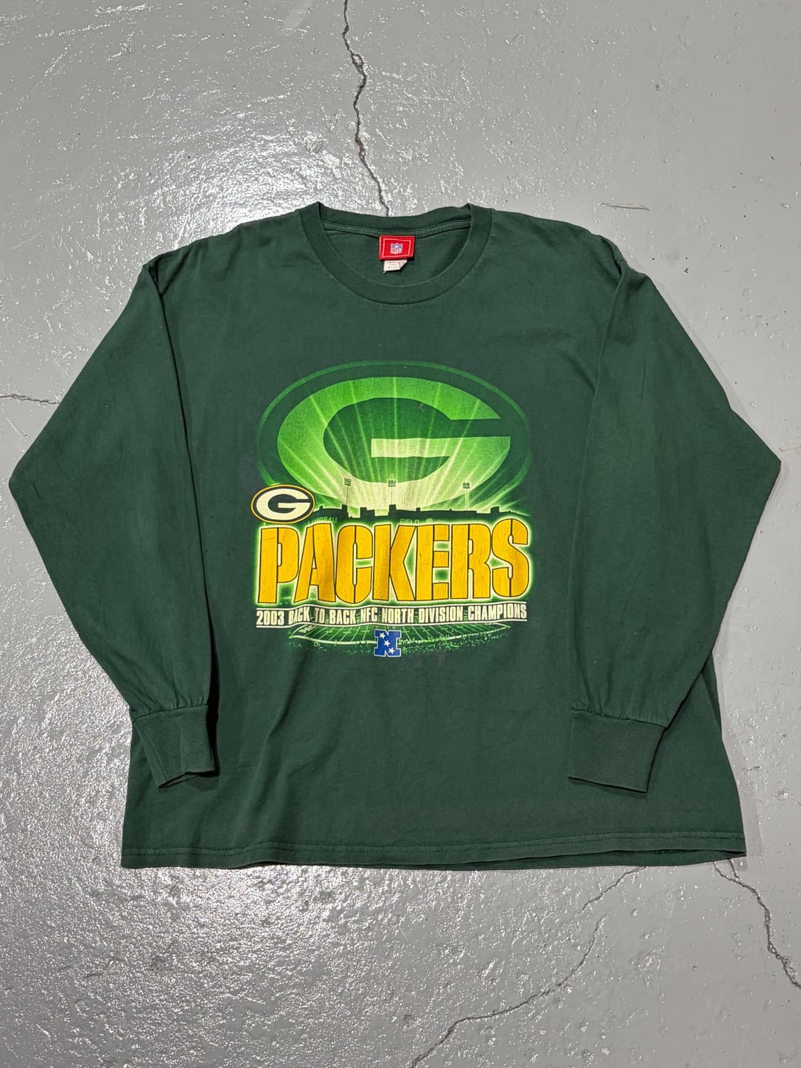 2003 NFL Green Bay Packers 빈티지 롱슬리브 상품이미지1