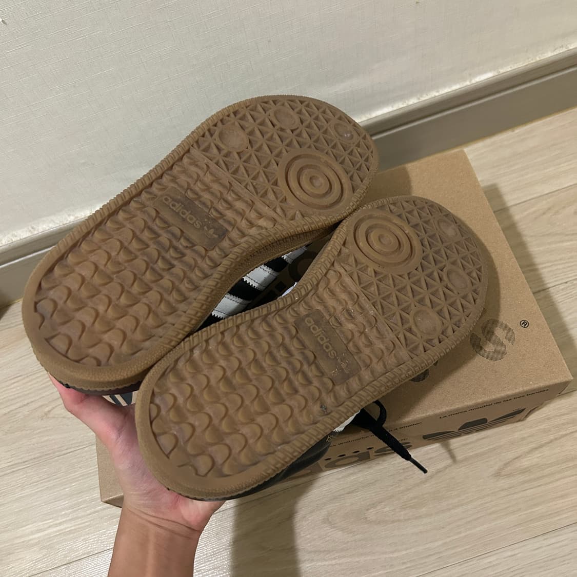 아디다스 삼바 XLG 블랙 IE1379 (245) 상품이미지7