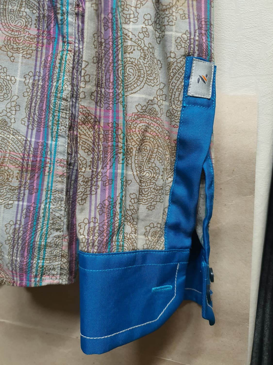 남성 베이즐리 유니크 셔츠 100 상품이미지4