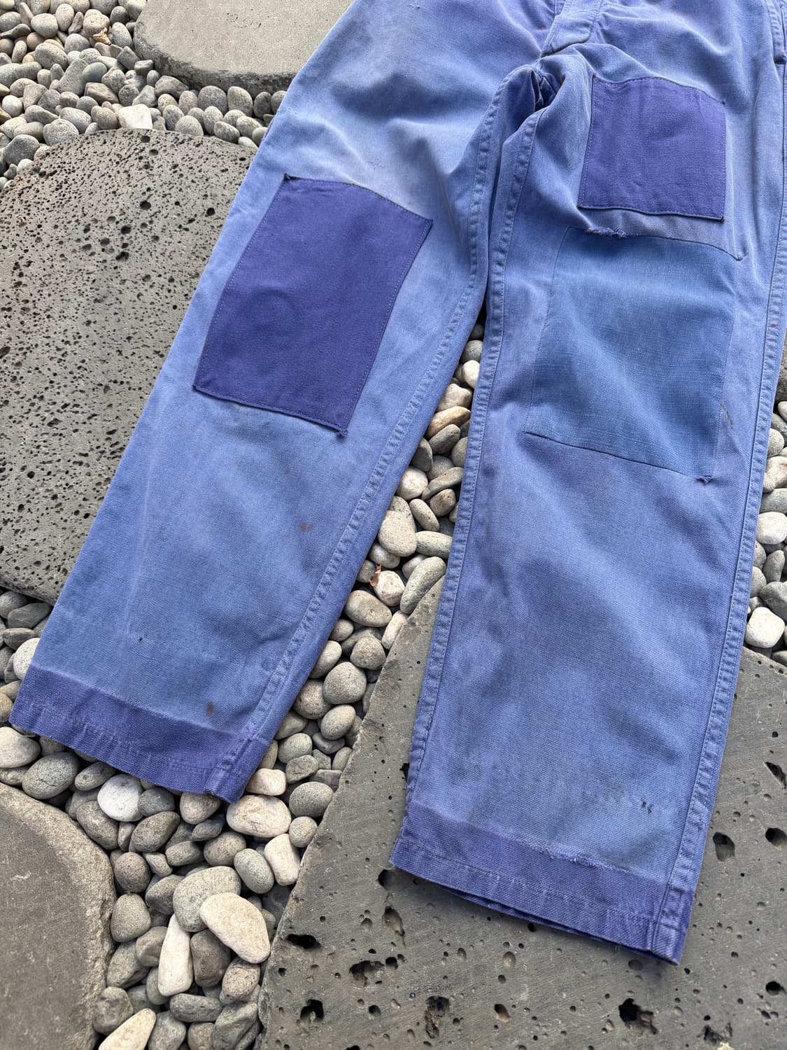 OLD VINTAGE WASHED PATCHWORK 프렌치워크팬츠 상품이미지7