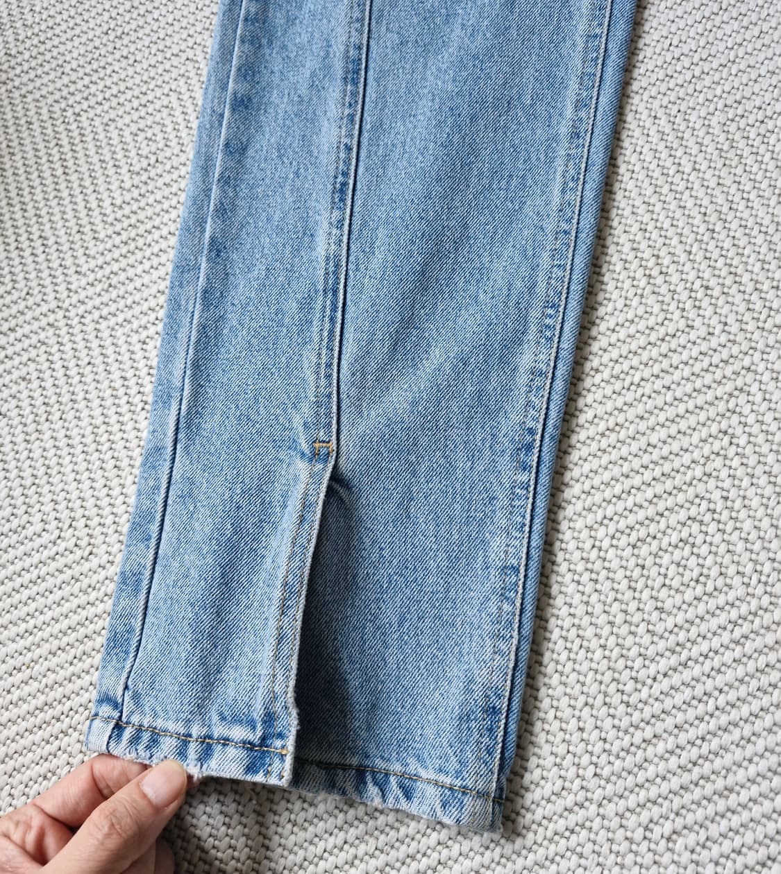 솔리드옴므 절개 데님팬츠  상품이미지5