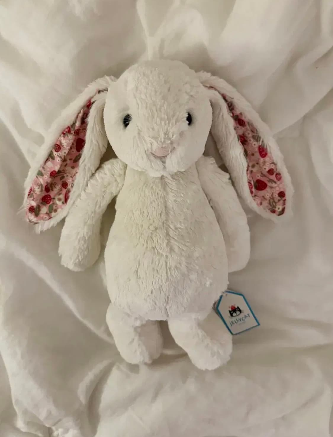 젤리캣 블로썸 크림 버니 베리 M 애착인형 상품이미지1