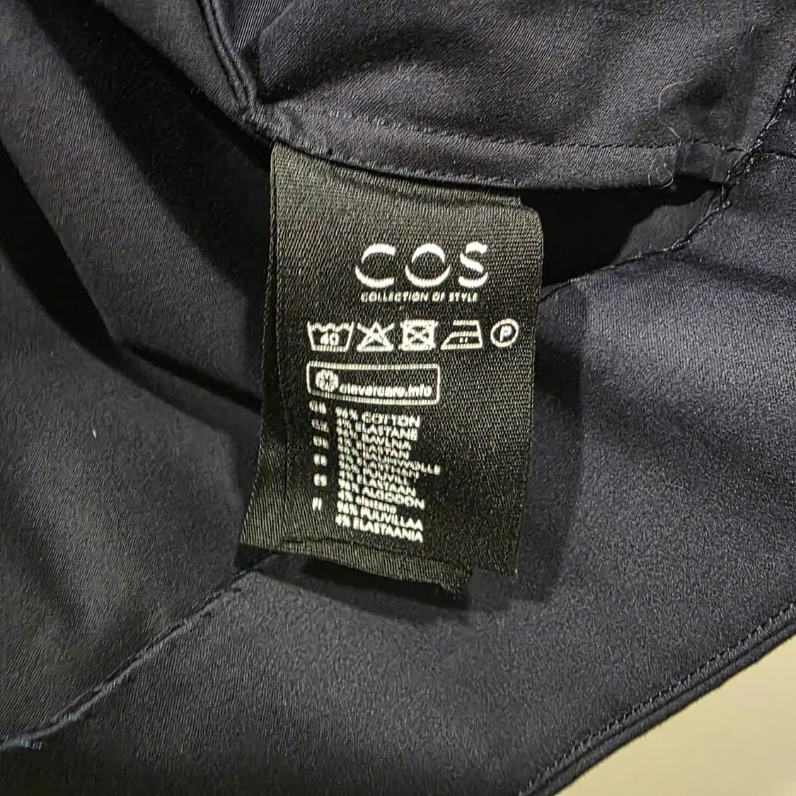 COS(코스) 라운드넥 버튼업 블라우스 상품이미지3