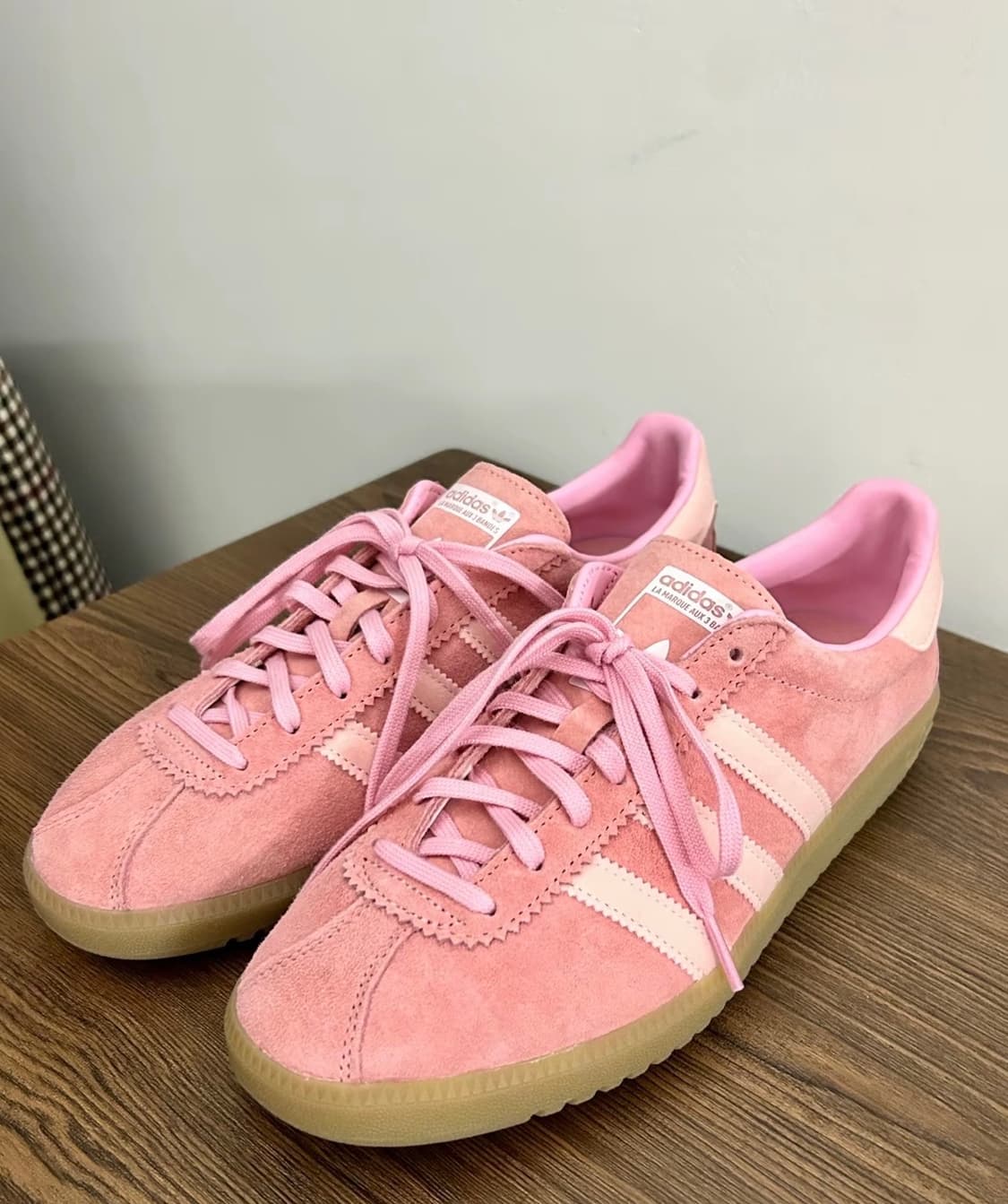 아디다스 버뮤다 글로우 핑크 상품이미지2