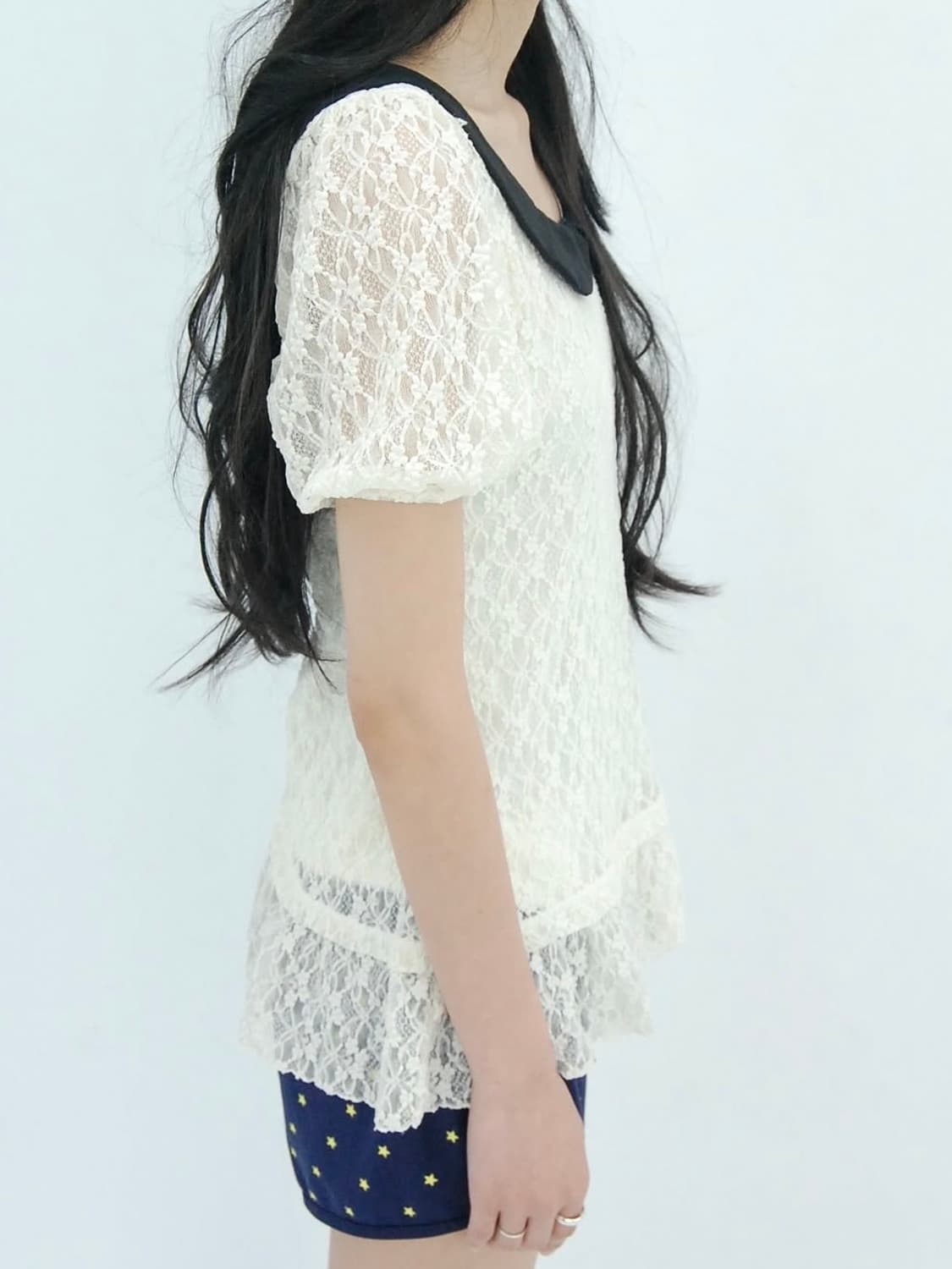 빈티지 레이스 블라우스 상품이미지2