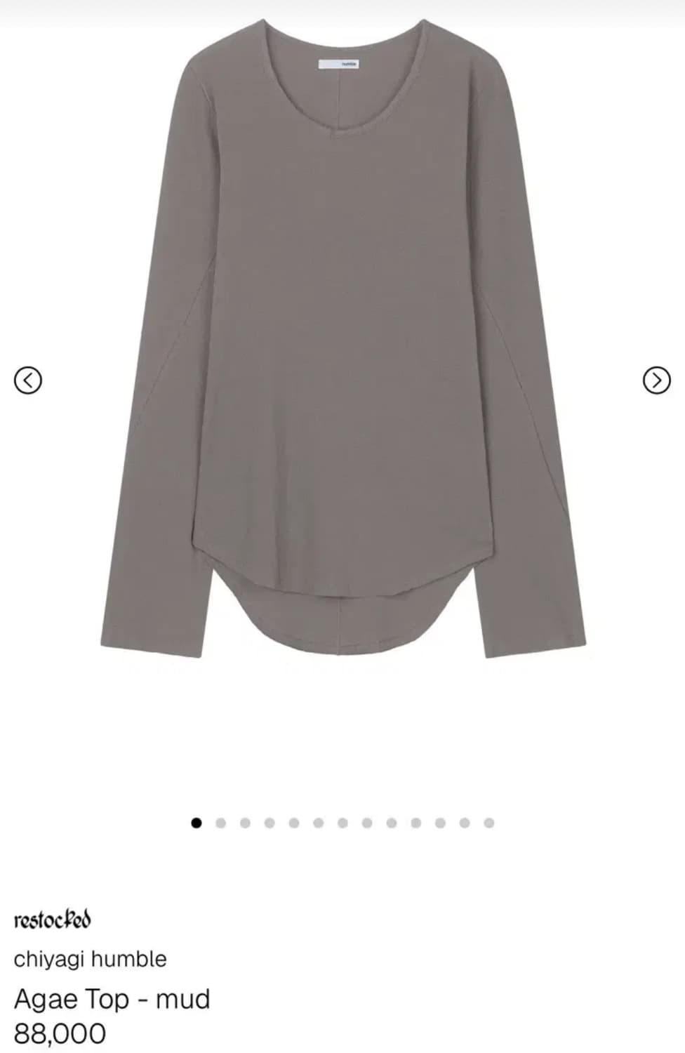 키야기 chiyagi agae top mud 상품이미지1