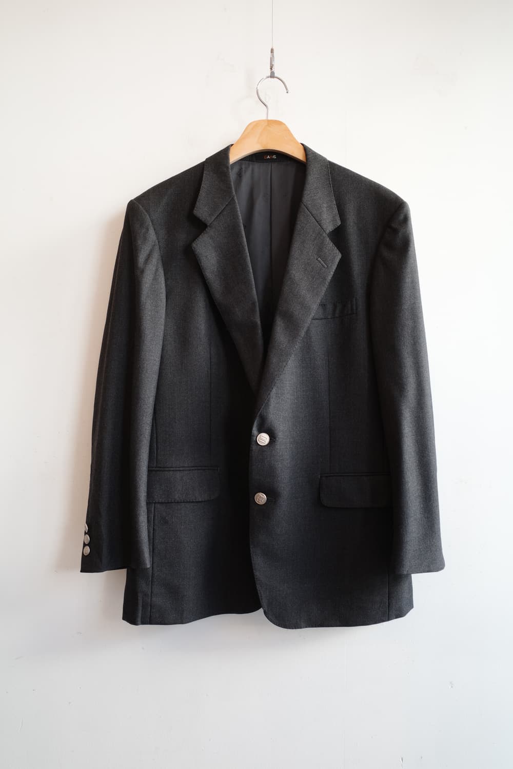 DAKS 닥스 은장 울 싱글자켓 (챠콜그레이) 상품이미지1