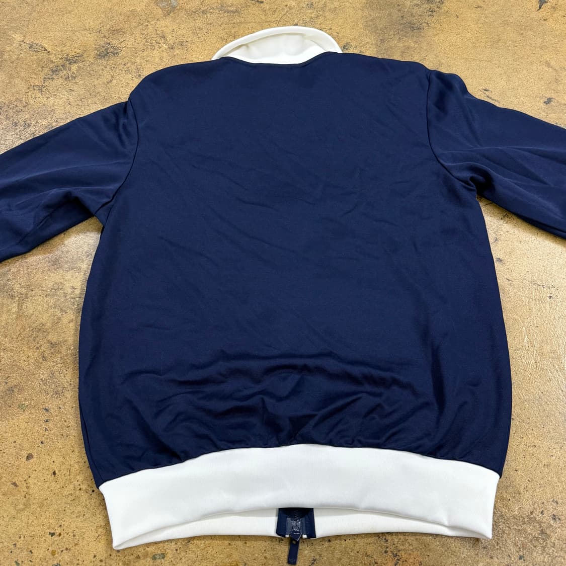 아디다스 네이비 화이트 클래식 투웨이 파이어버드 져지 트랙탑 상품이미지4