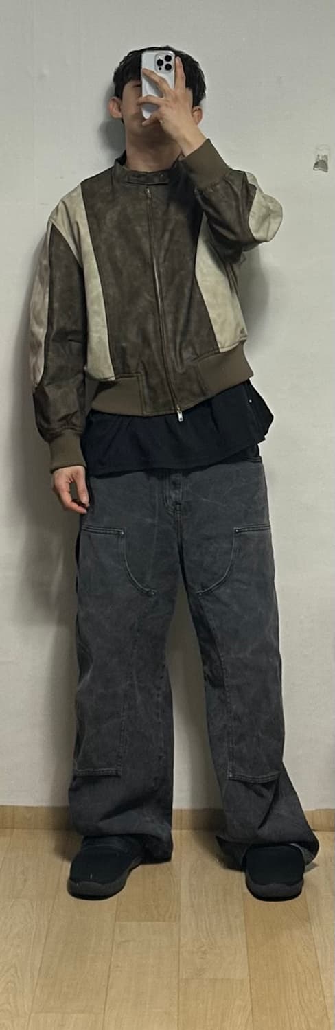 파르티멘토 디스트레스 패널 블루종 상품이미지5