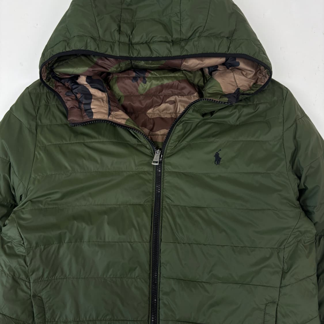 폴로 양면 경량 패딩 상품이미지5