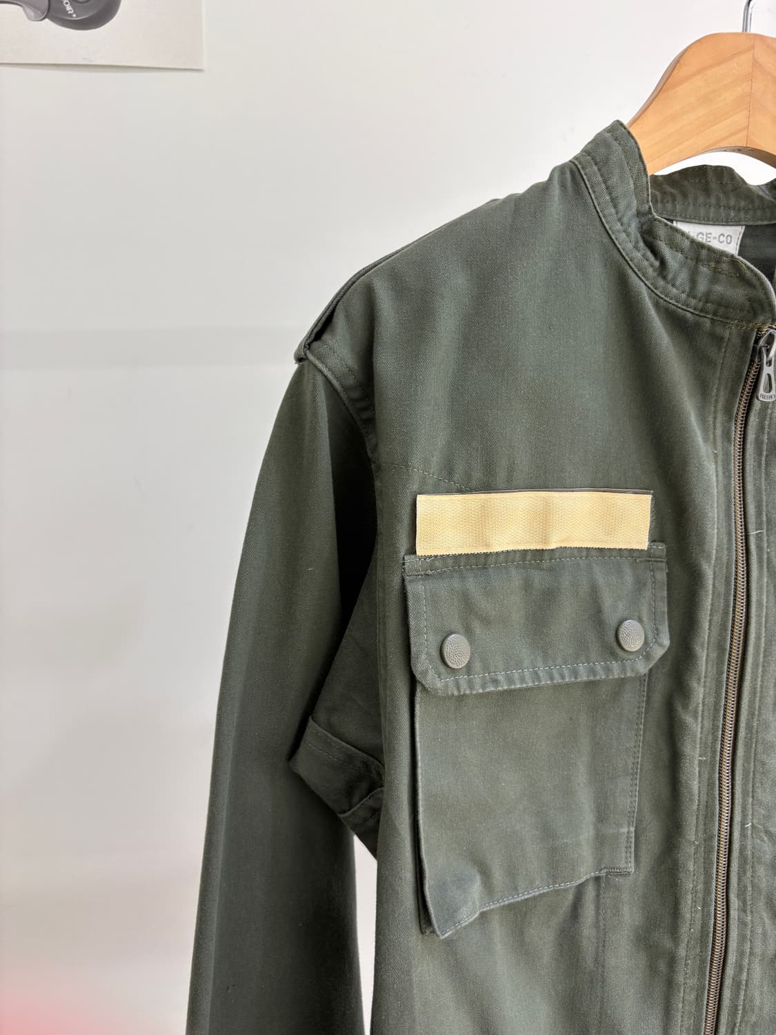 80s FRENCH MILITARY 밀리터리 자켓 상품이미지3