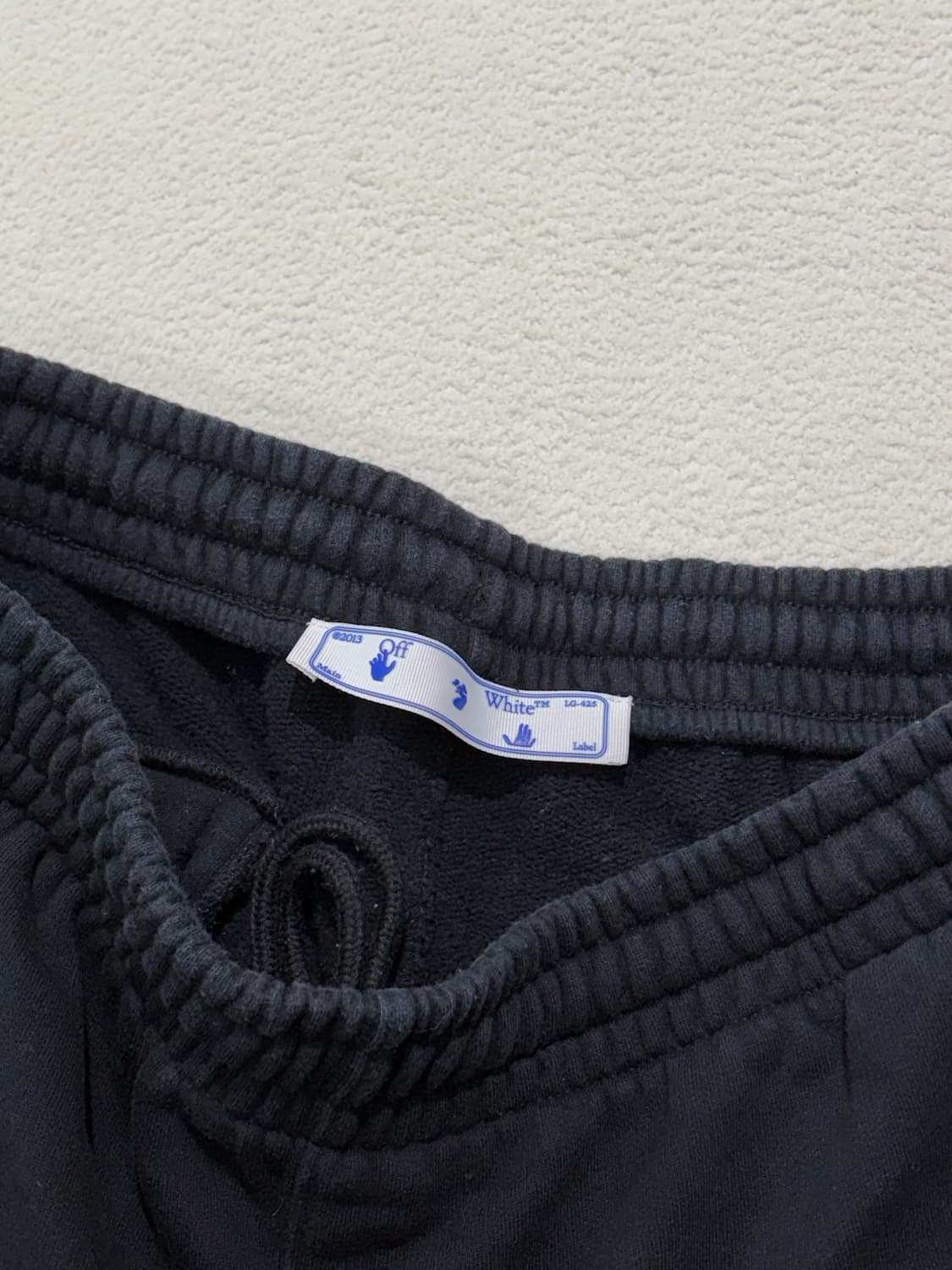 오프화이트 카라바지오 애로우 스웻 쇼츠 반바지 XL 상품이미지3